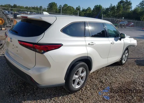 2020 Toyota Highlander L from USA, damaged, VIN 5TDCZRAH7LS512092